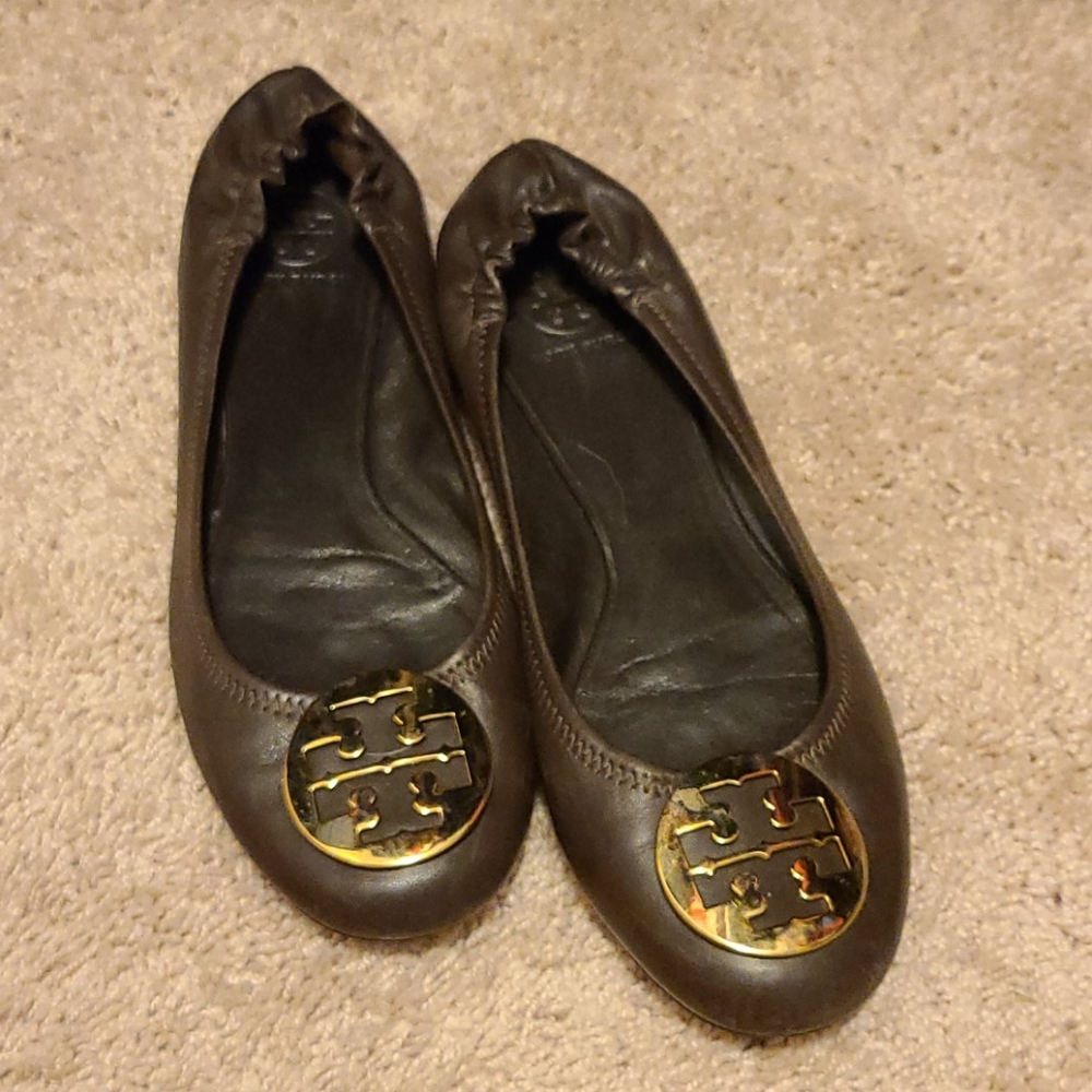 Size 10 Tory Burch Ballet Flats